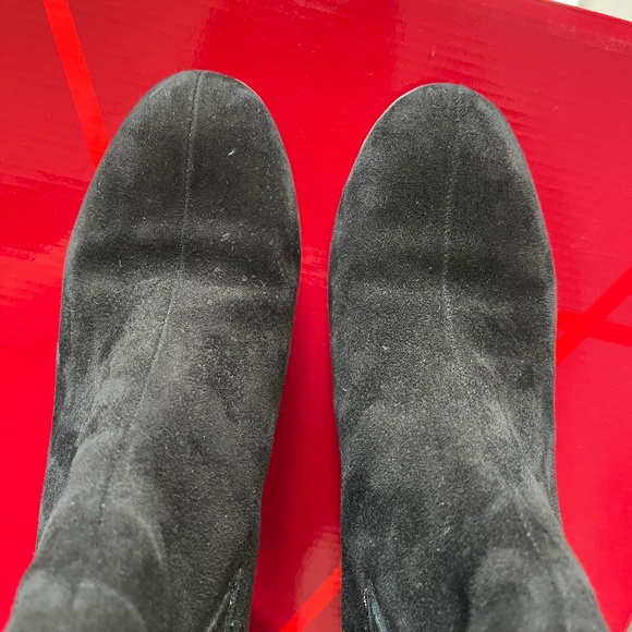 Aerosoles (8US/6EU) suede above-the-ankle boots with "heel rest comfort" - Picture 11 of 16